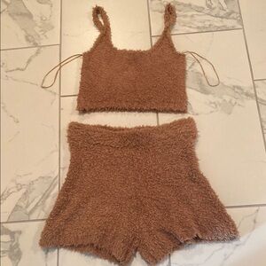Gianni Bini Fuzzy Lounge Set